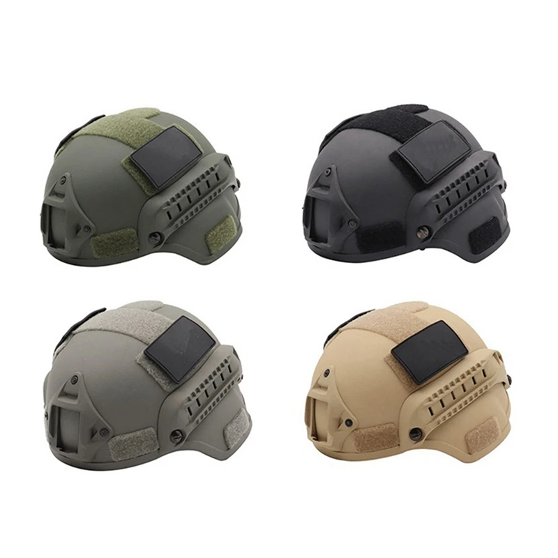 Multi-Functional For CS Game Player Protection Helmet Gamer Protective Helmet For MICH2000 Helmet Lightweight,Black