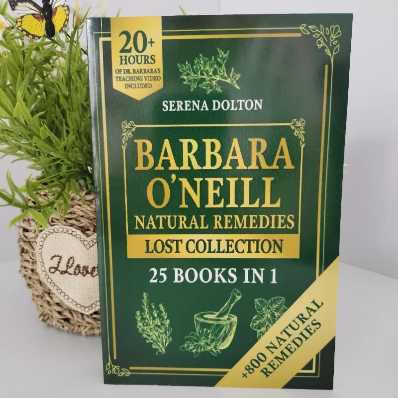 

New Natural Therapy Collection of Chinese Herbal Medicine Barbara O 'Neill Natural Therapy Biology Book Book The Medical English