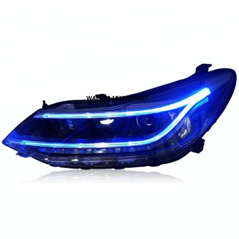 Upgarding LED Headlight with LED DRL Hella5 Projector Lens HID Bulb Ballast Car Headlight Assembly for 2017-2018 Cruze