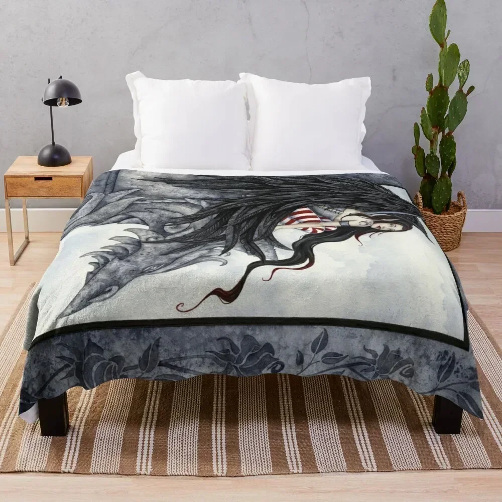 

Gothic Throw Blanket Soft Plush Blanket as Housewarming Gift