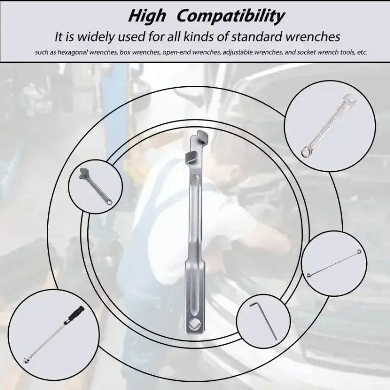 Universal Wrench Extension Tool Lever Arm Extension For Home Professional Use Adjustable Torque Wrench Extender