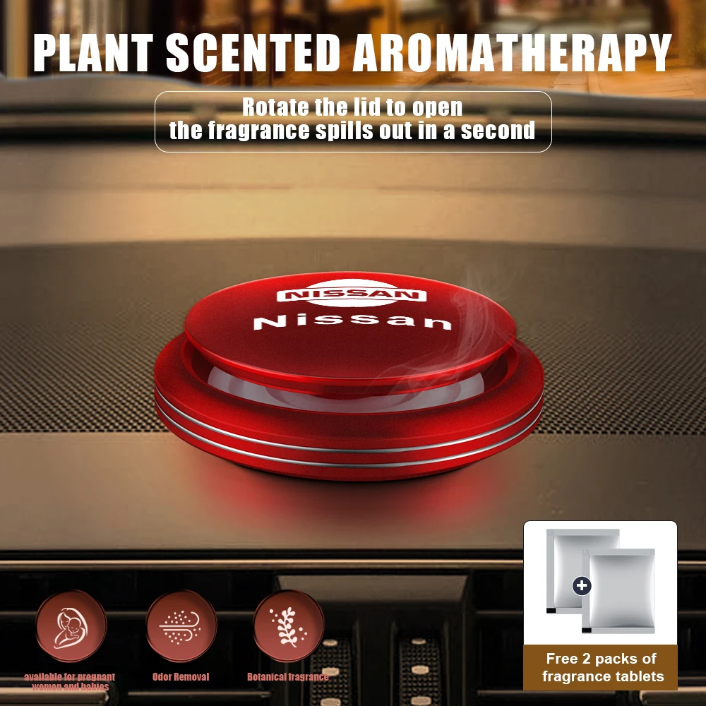 Car Plant Scented Aromatherapy Air Freshener Flavoring Car Diffuser For Nissan Teana Nismo Sylphy Qashqai GTR Juke X-trail Tiida