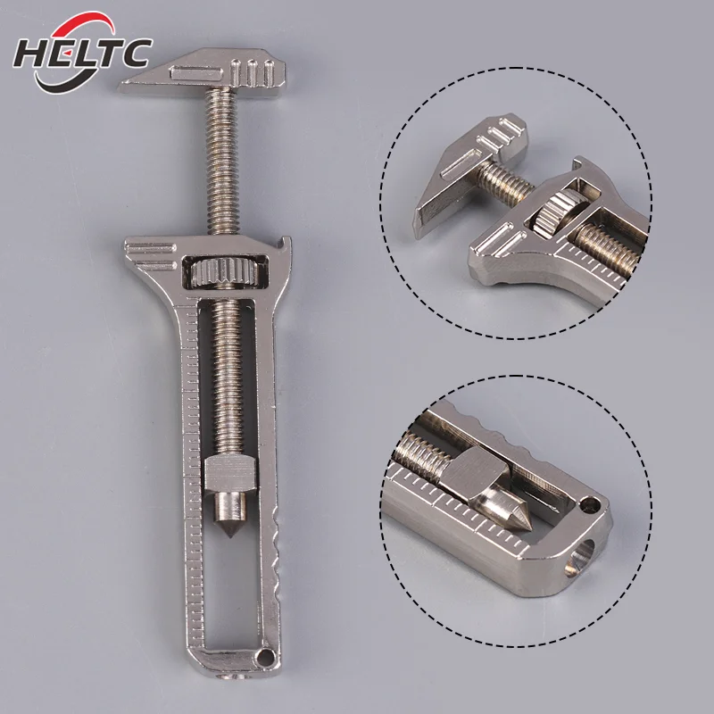 Multifunctional Mini Wrench Pocket Portable Multitool Tools For Outdoor Camping Compact Titanium Alloy Bottle Opener