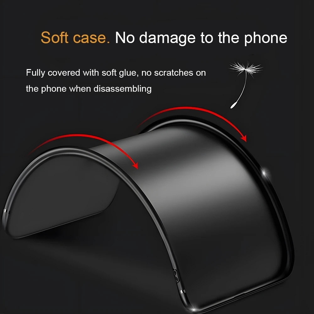 Imagen 5: Funda Radomiak Radom para Samsung Galaxy S26 S25 S24 S23 S22 S21 Plus Ultra Fold A, Negra Suave