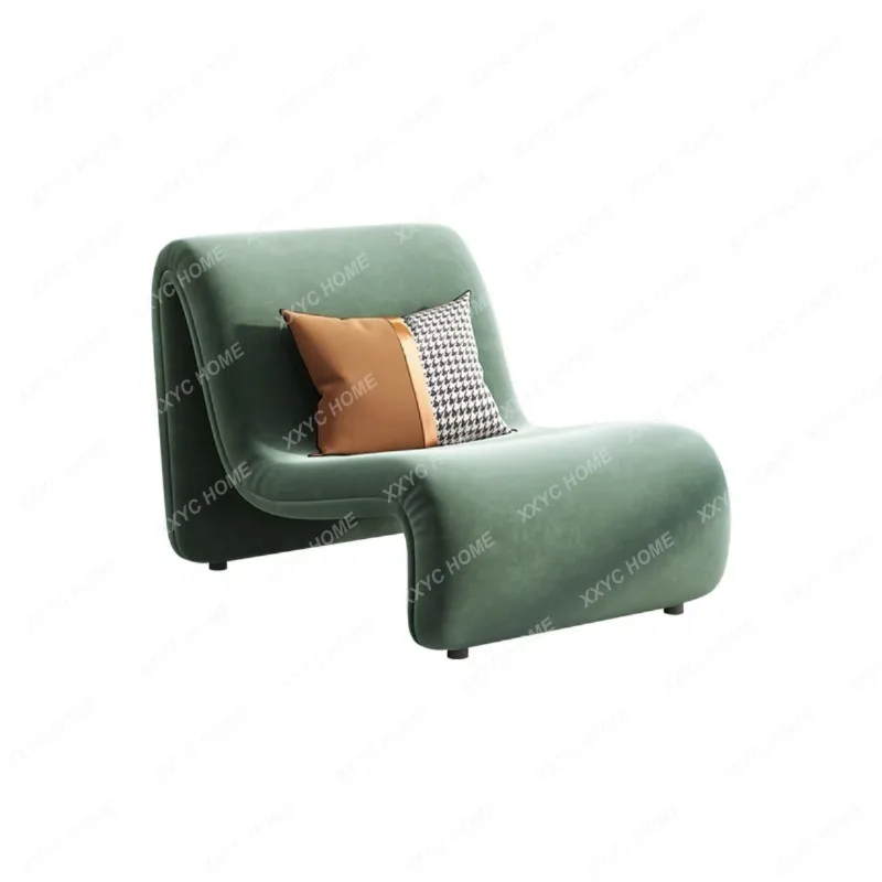 Nordic Modern Single-Seat Sofa Chair Italian Living Room Balcony Creative Strange Shape Leisure Chair