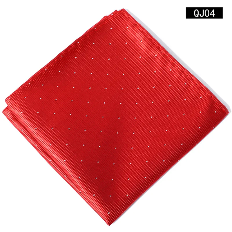 

Free Shipping Ikepeibao Hanky Candy Red Color Polka Dots Men's Fashion Pocket Square Handkerchief