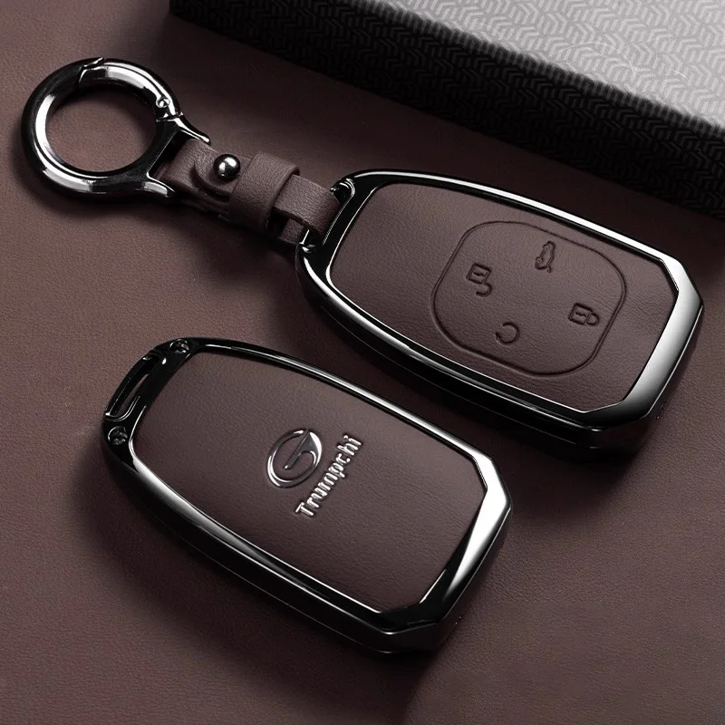 Autoschlüsseletui für GAC Trumpchi GS3 GS4 Emzoom GS8 Emrow Mbao GN8 Empow Emkoo Schlüsselanhänger Cover Shell Gehäuse Halter Fob Zubehör – Detail 7