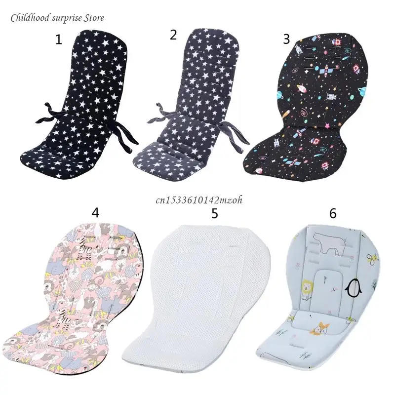 

Universal Baby Stroller High Chair for Seat Cushion Liner Mat Cart Mattress Mat Dropship