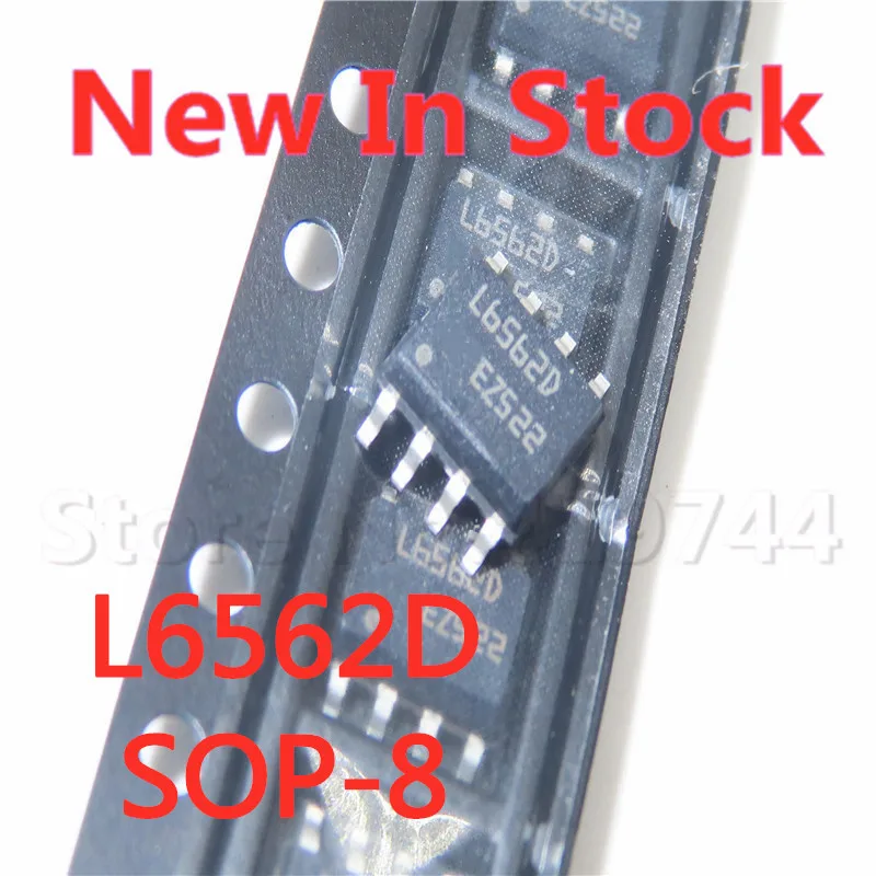 5PCS/LOT  L6562D SOP-8 L6562 L6562DTR LCD power management chip  In Stock NEW original IC