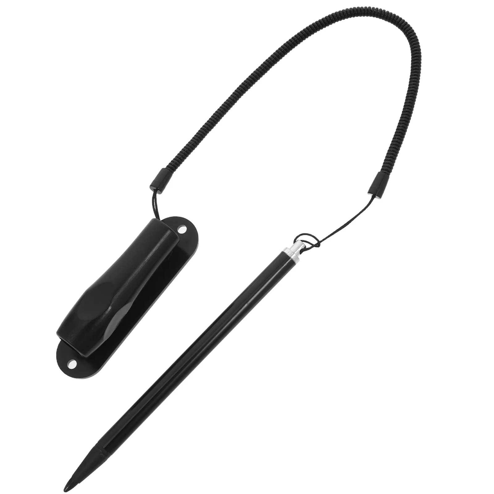 قلم لوحي للإلكترونيات عالي الدقة مع حبل زنبركي للهواتف الذكية والأجهزة