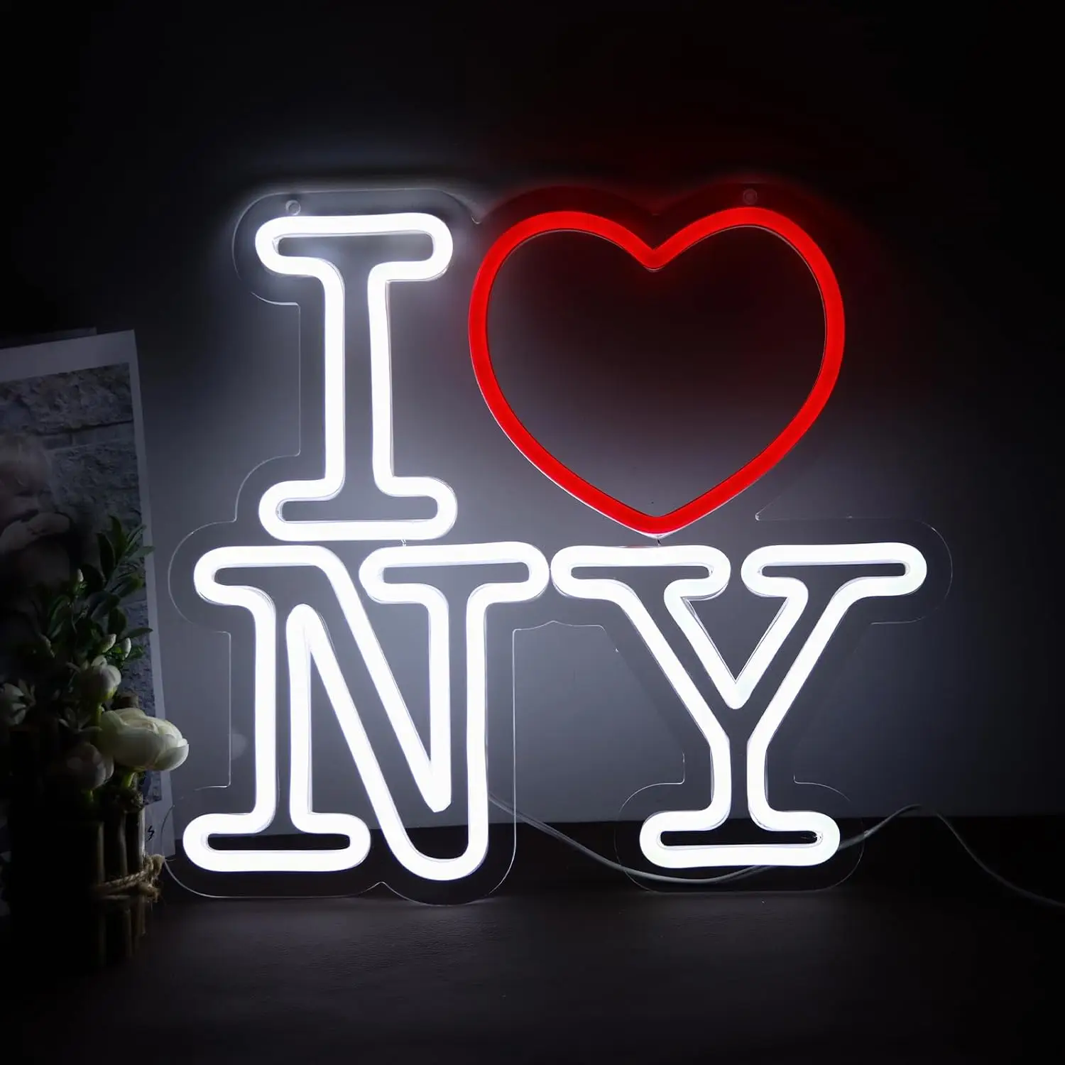 I Love Ny Neon Sign… - image