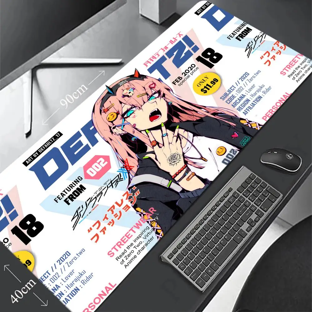 

Darling in the FranXX 002 Mouse Pad for Computer Mouse Computer Desk Mat Mousepad Gaming Office Rug Offices Accessories Extended