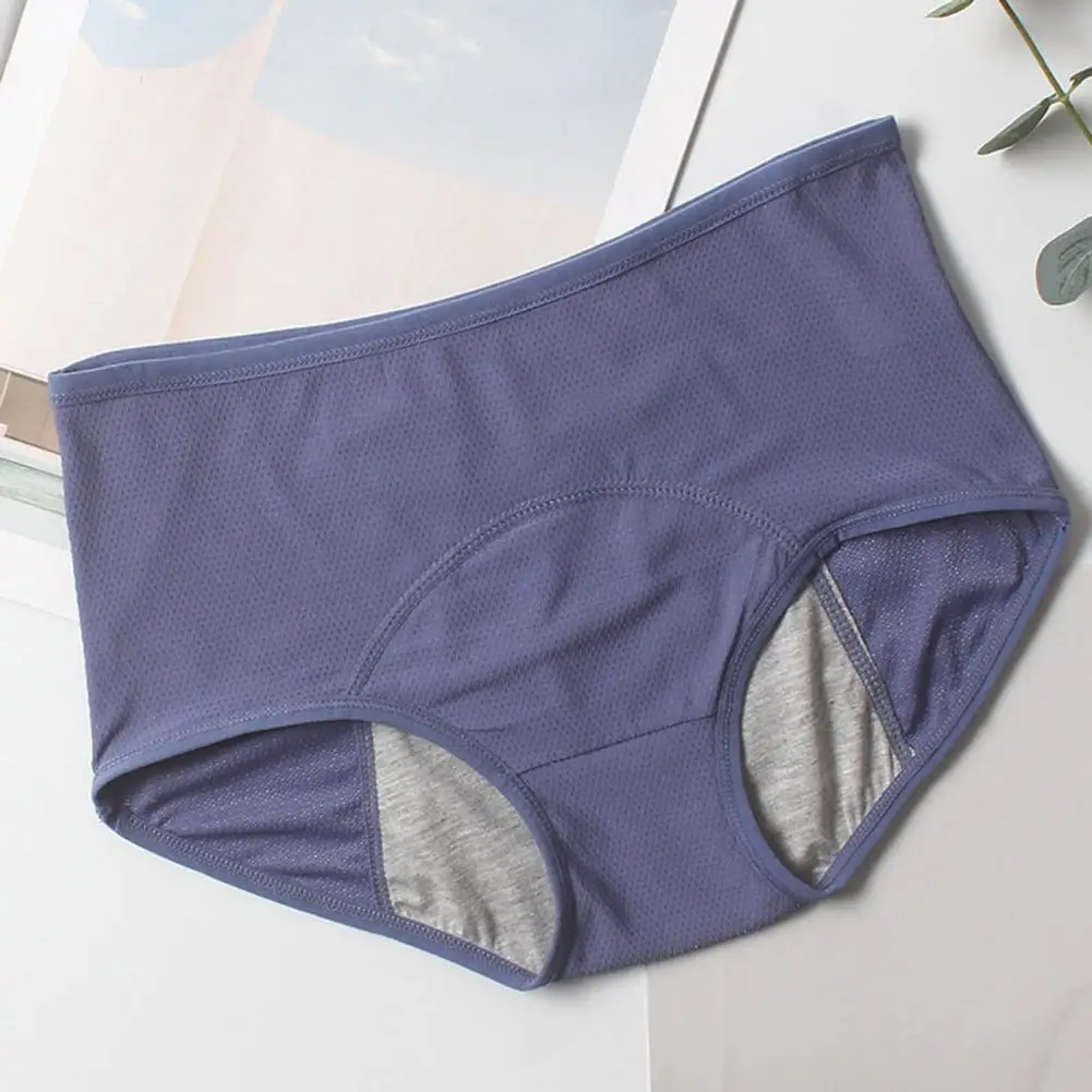 Women Panties Comfortable Stylish Women's Seamless High Waist Briefs Soft Breathable Moisture-wicking Underpants for Everyday