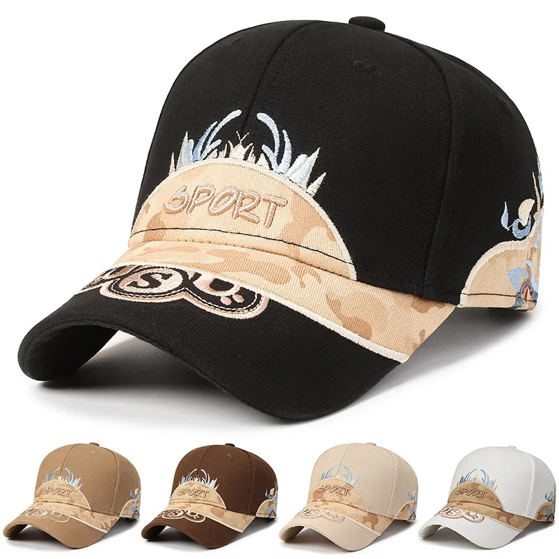 

Luxury Brand Port Embroidery Retro HipHop Baseball Caps Men's Snapback Hat for Men's Women Adultoutdoor Casual Sun Gorras Hombre