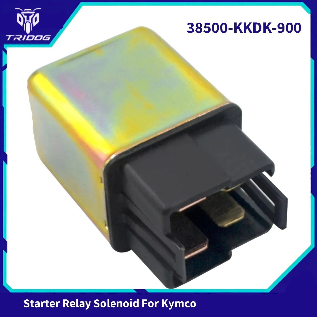 Motorcycle Starter Relay Solenoid for Kymco Sento 50 Mongoose 70 90 38500-KKDK-900 Filly 50 LX  People S 50 4T Top Boy 100