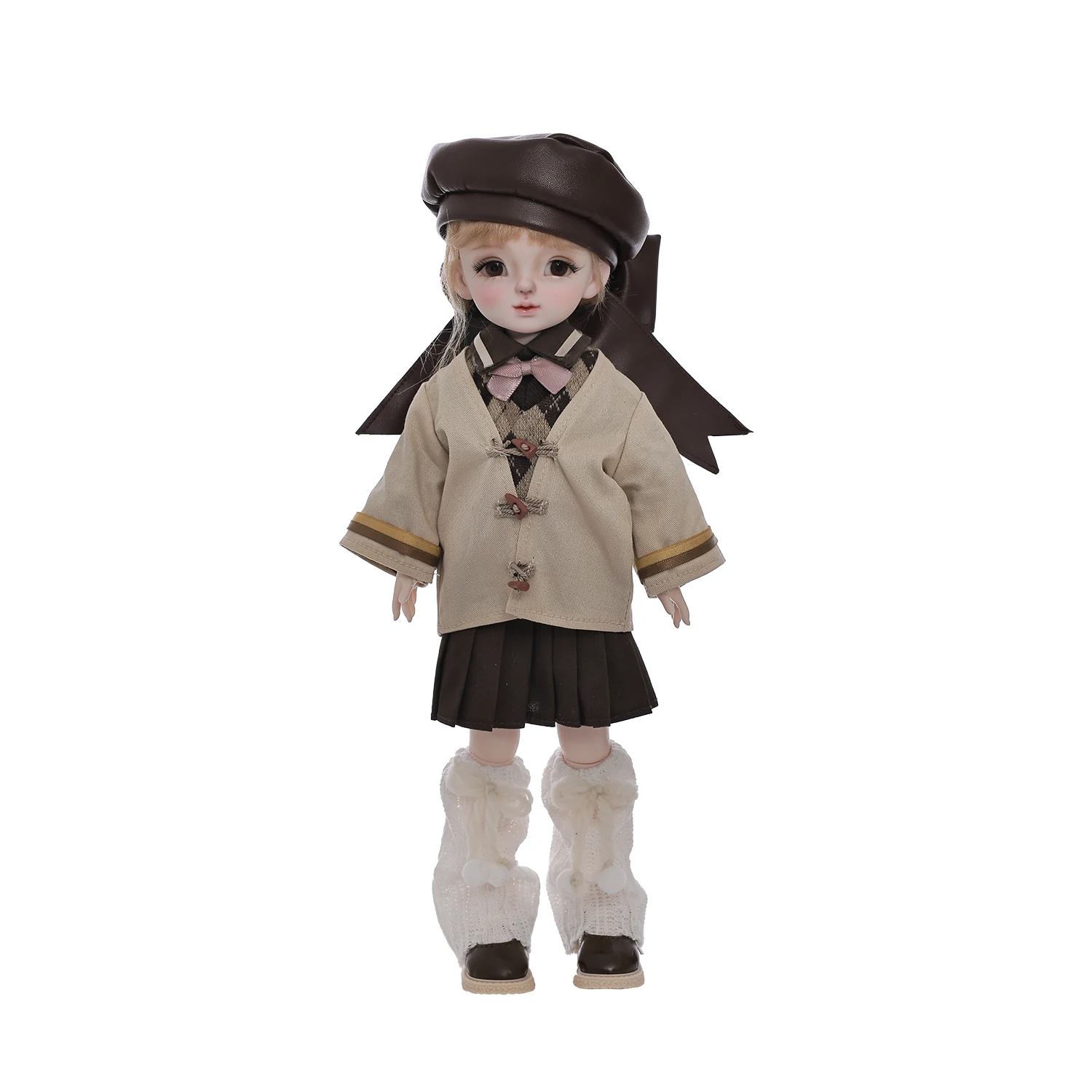 ShugaFairy Yenny 1/6 Bjd Pop Student Preppy Stijl Herfst Retro Leuke Fullset Sphere Joint Bjd Kleding Bjd Fairy Anime Figuren