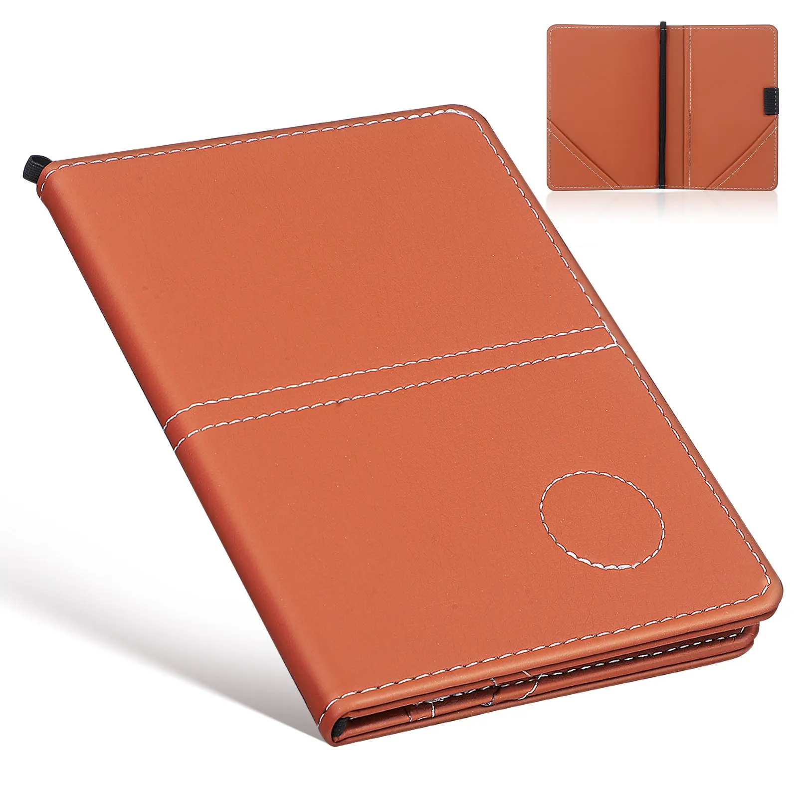 

Книжка для записи результатов в гольфе со стильной обложкой из ПУ, водонепроницаемым материалом, удобная для переноски, для мужчин и женщин, для записи очков, для использования на турнирах