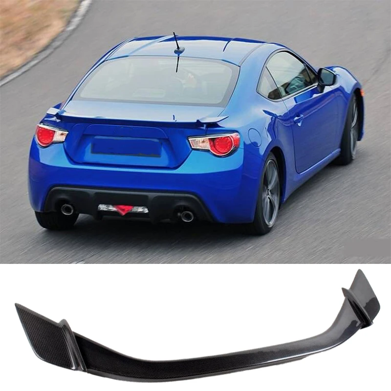 Car-Styling Carbon fiber Material Original Factory GT Style GT 86 BRZ Rear Trunk Wing Spoiler For Subaru BRZ Toyota 86 GT86