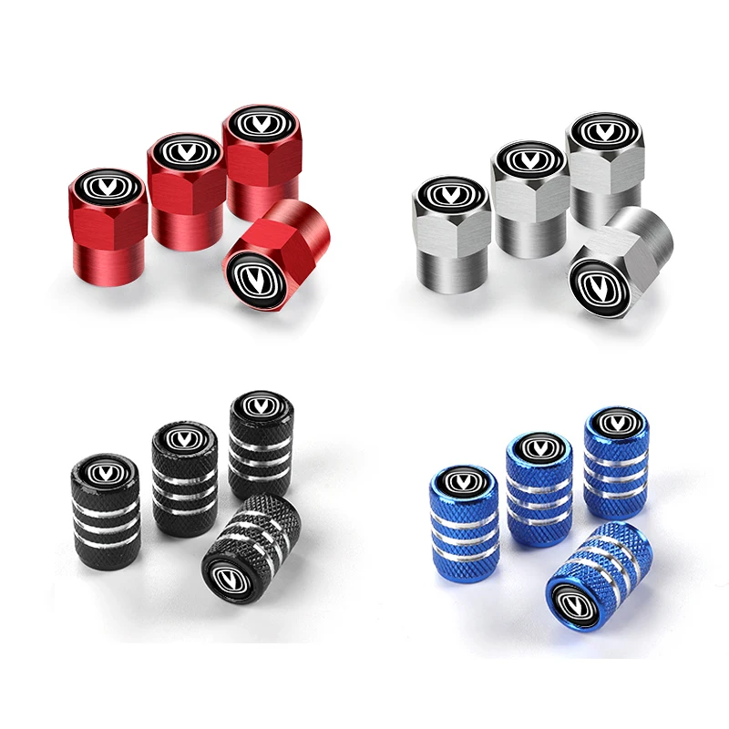 4Pcs Valve Car Wheel Tire Valve Caps For Changan CS75 CS35 CS15 CS55 CS95 CS85 CX70 EADO CX20 Alsvin