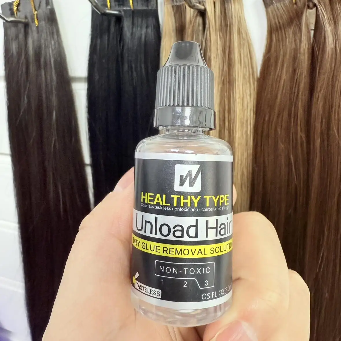 20g V-Light Technology Hair Extension wig glue V-Light transmit Hair Extension glue Set Hair Piece Hair Fast hair extensions image 5