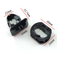 Car Side Skirt Trim Retainer Clips Plastic Fastener Rivet For Mercedes Benz C/E/CLK Class Auto Fastener Clips 10/5Pcs/Set