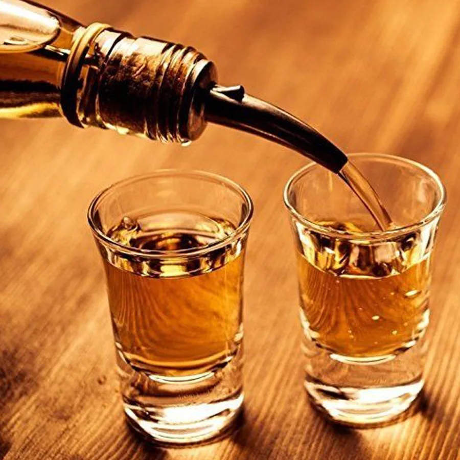 1 Pieces Stainless Steel Classic Bottle Pourers with Tapered Spout