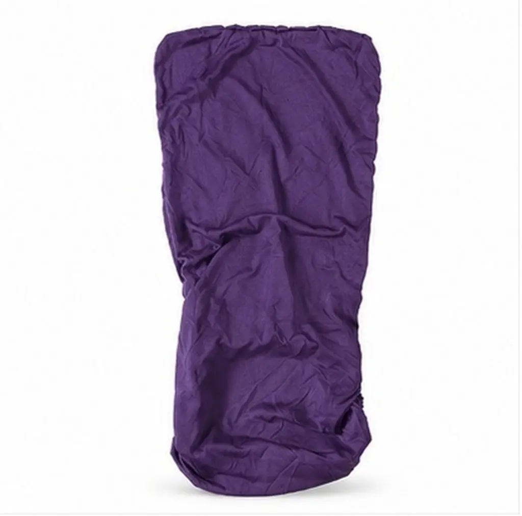 Rotating Armchair Cover Purple Small Size Stretch Soft Elastic Slipcover Office Chair Protector Breathable Fabric Computer Desk