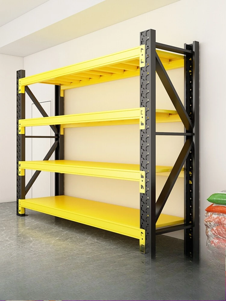 

Warehouse heavy floor display rack thickened household supermarket multi-functional iron shelf