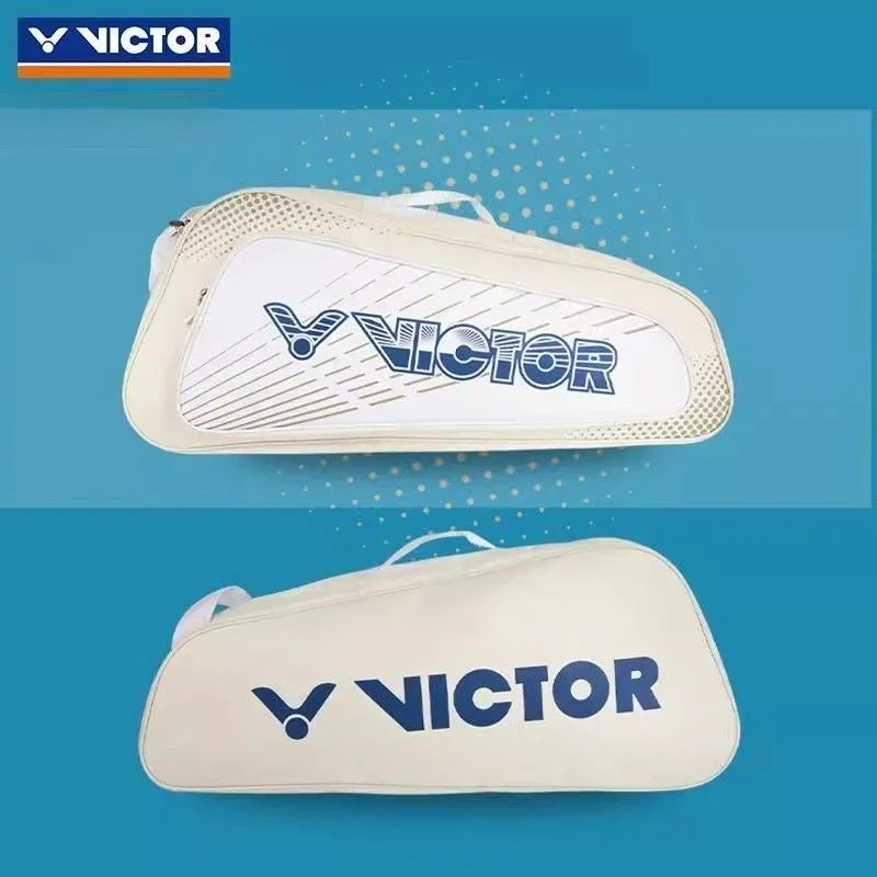 VICTOR BR2103 Rectangular Racket Bag 3 Racket Polyester Multi Functional Front Pouch