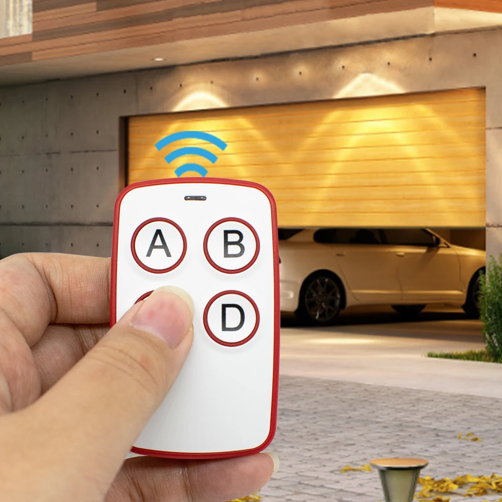 Télécommande universelle de porte multi-fréquence 280-868MHz, duplicateur 433.92MHz, transmetteur de Code roulant, commande de porte-clés