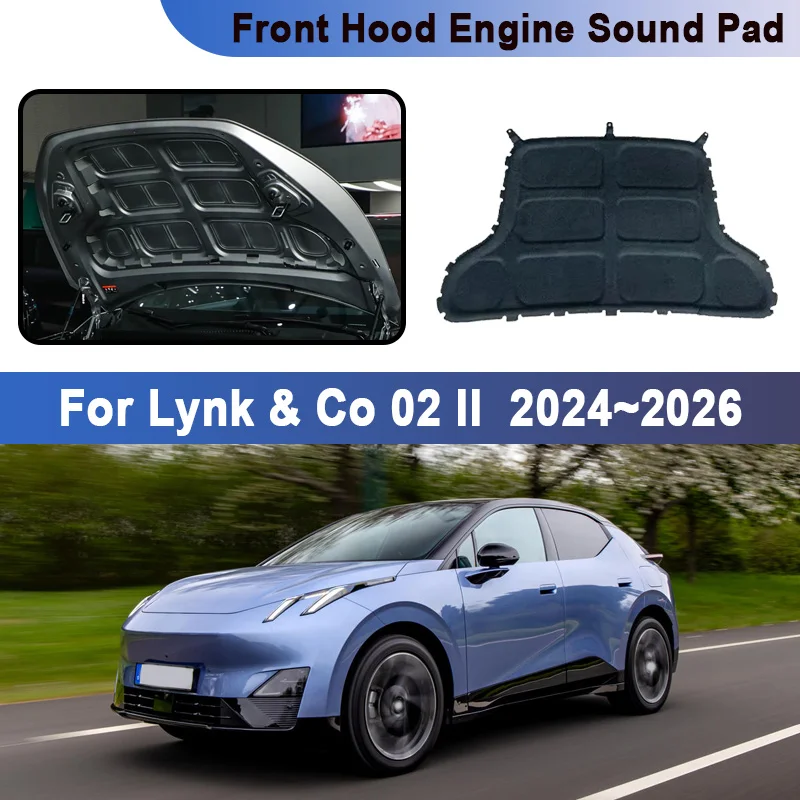 for-lynk-co-02-ii-z20-2024-2025-2026-e335-front-hood-lining-sound-absorption-mat-noise-reduction-heat-insulation-accessories