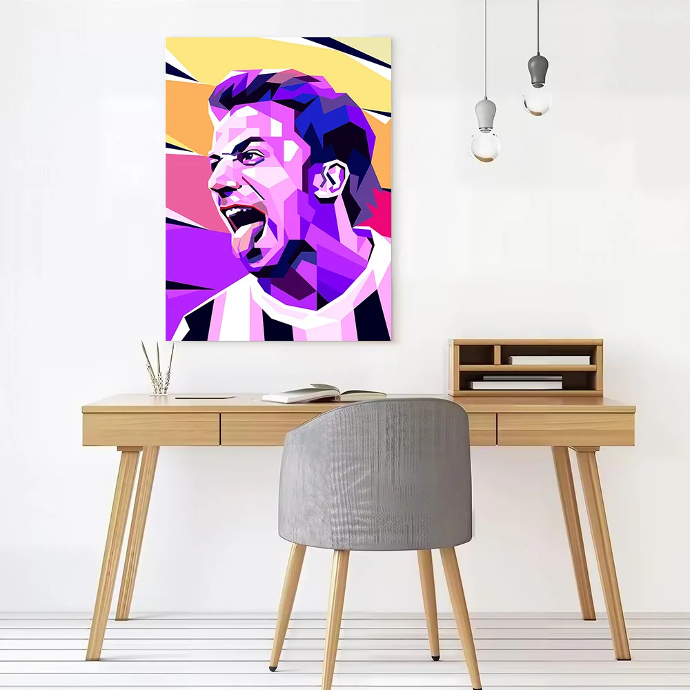 Alessandro Del Piero Canvas Poster Customizable Pictures Wall Art Canvas Painting for Room Decoration Gaming Home Decorations