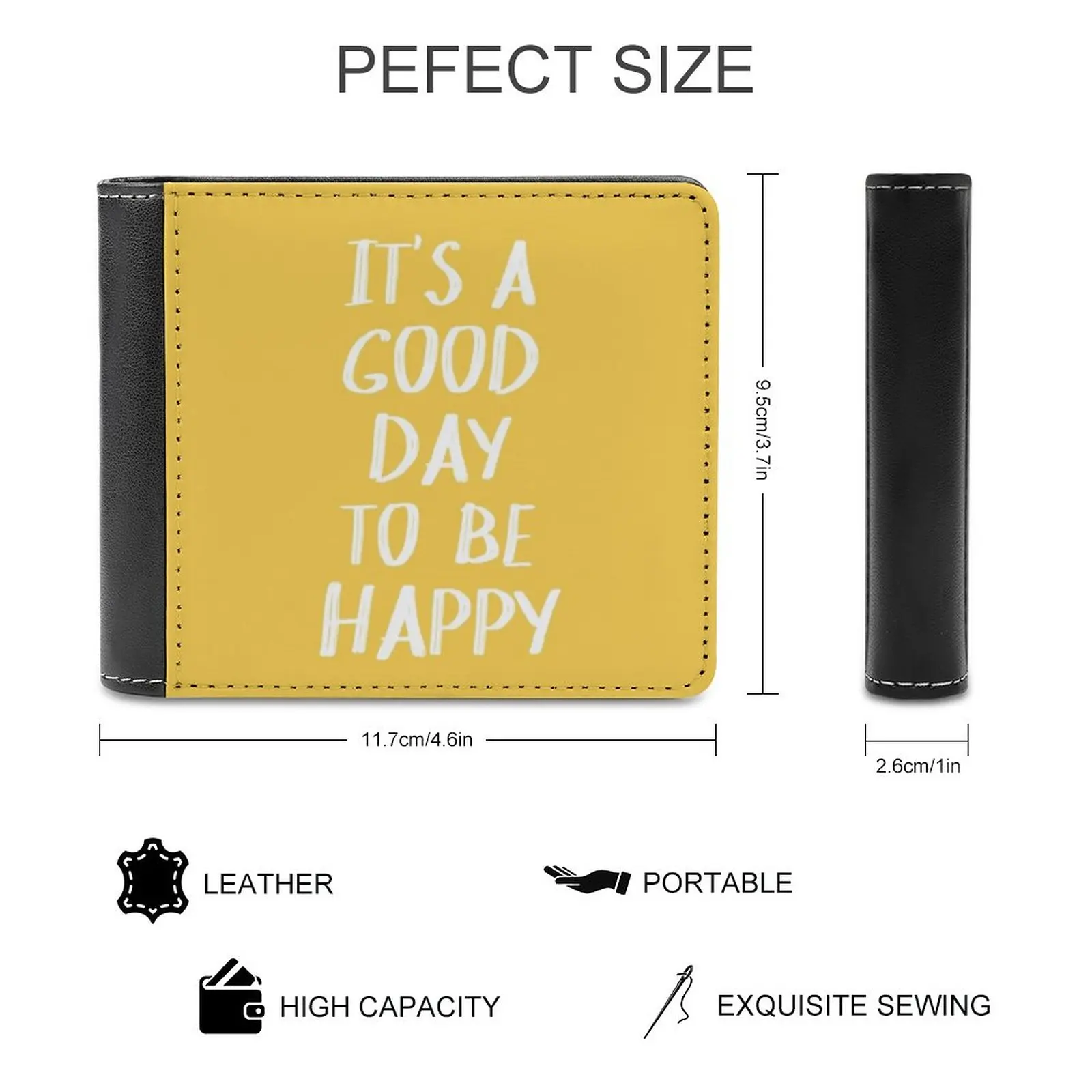 안녕하세요 가죽 지갑 남성 클래식 블랙 지갑 신용 카드 소지자 패션 남성용 지갑 Olipop 영화 영화 Saga Space