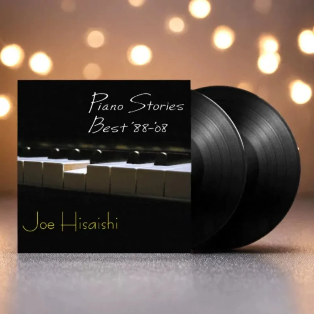 

Улюбимый выбор фортепиано Joe Hisaishi, 12-дюймовый 2-виниловый LP — проигрыватель музыки на фортепиано