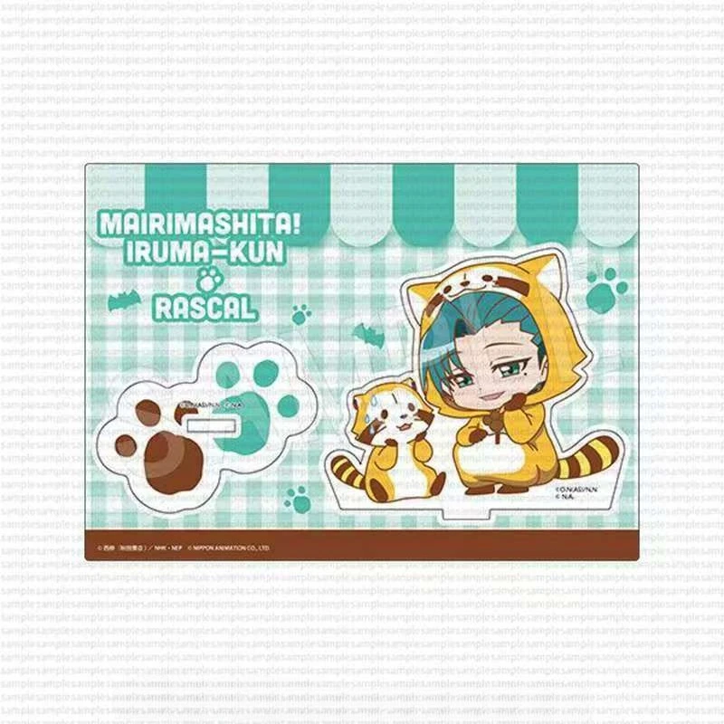 마이리마시타! 이루마군 애니메이션 주변기기 다람쥐 버전 클라라 발락 아크릴 스탠드 오페라 스탠딩 플레이트 스즈키 이루마 장난감 선물