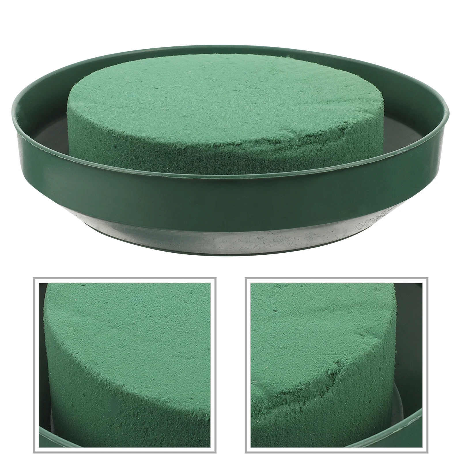 

10Pcs Round Floral Base Flower Mud Bowls for Fresh Flowers Artificial Flower Arrangements Wedding Supplies Round Floral Blocks