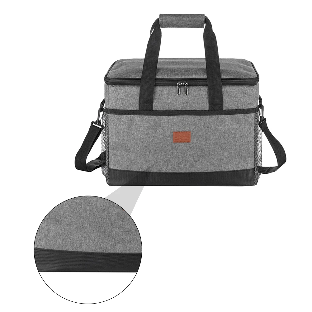 

Large Capacity Insulated Oxford Cloth Waterproof Lunch Tote Durable Food Storage Leak Proof Thermal For Picnic Portable Bento