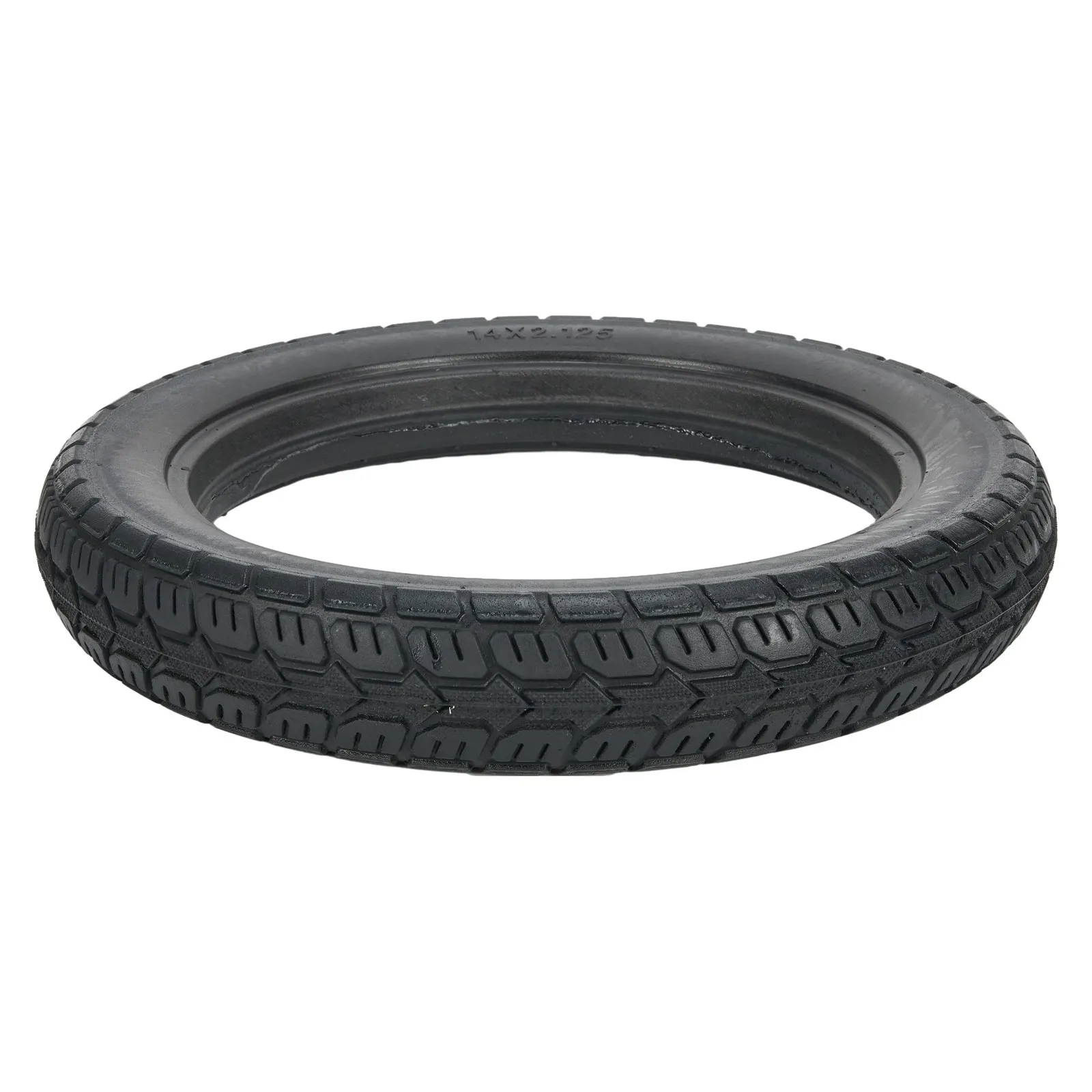 

14-дюймовая шина для электрического скутера и велосипеда 14x2,125 (57-254) сплошная шина, устойчивая к проколам автомобильная шина, нескользящая износостойкая резина