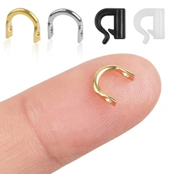 160Pcs Fishing Clevis Easy Spin Spinner Clevis Fishing Spoon Spinnerbait Brass/Plastic Spinner Blade Clevis for Lure Accessories