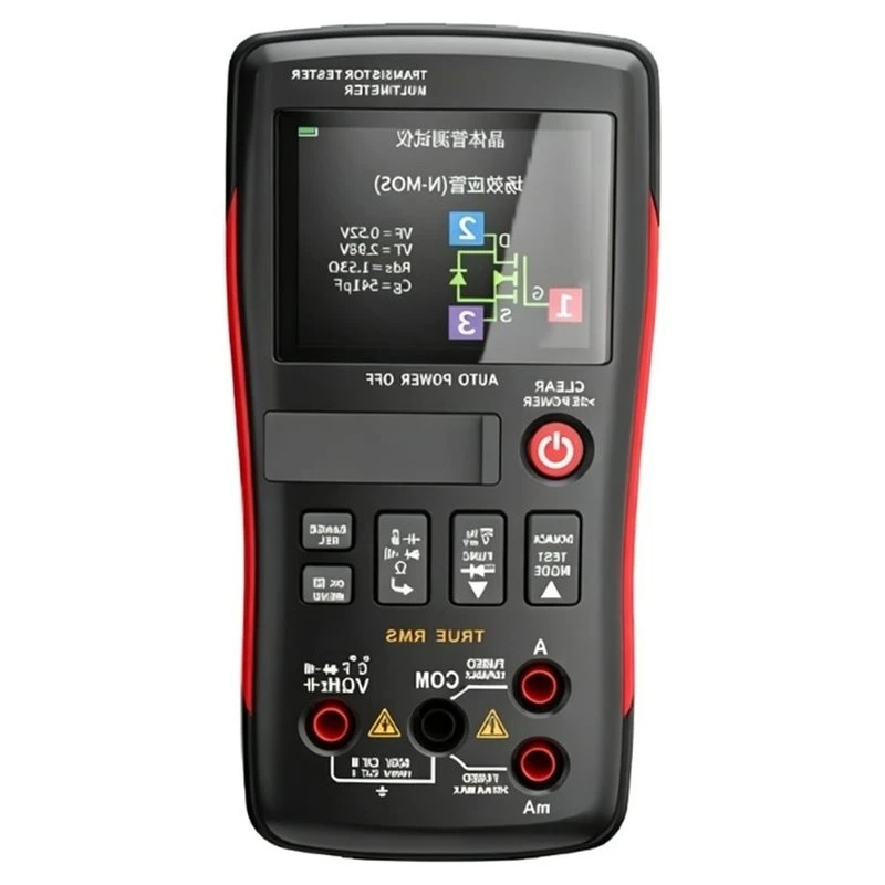 ABHI-Multimeter With Transistor Tester, Recording And Monitoring Data Mode, Resistance, Capacitance, Diode, Frequency, NCV