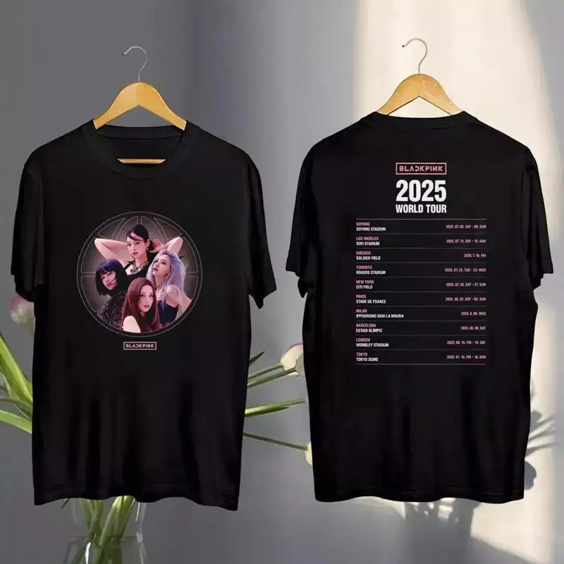

2025 Concert Tee, Black World Tour 2025 T-Shirt Gift for Fans All Size S-5XL