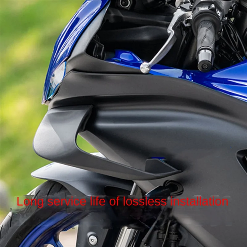 

NEW-Fixed Wind Wing Motorcycle Wing Aerodynamic Fairing For R7 YZF R7 YZFR7 R7 2021 2022 2023