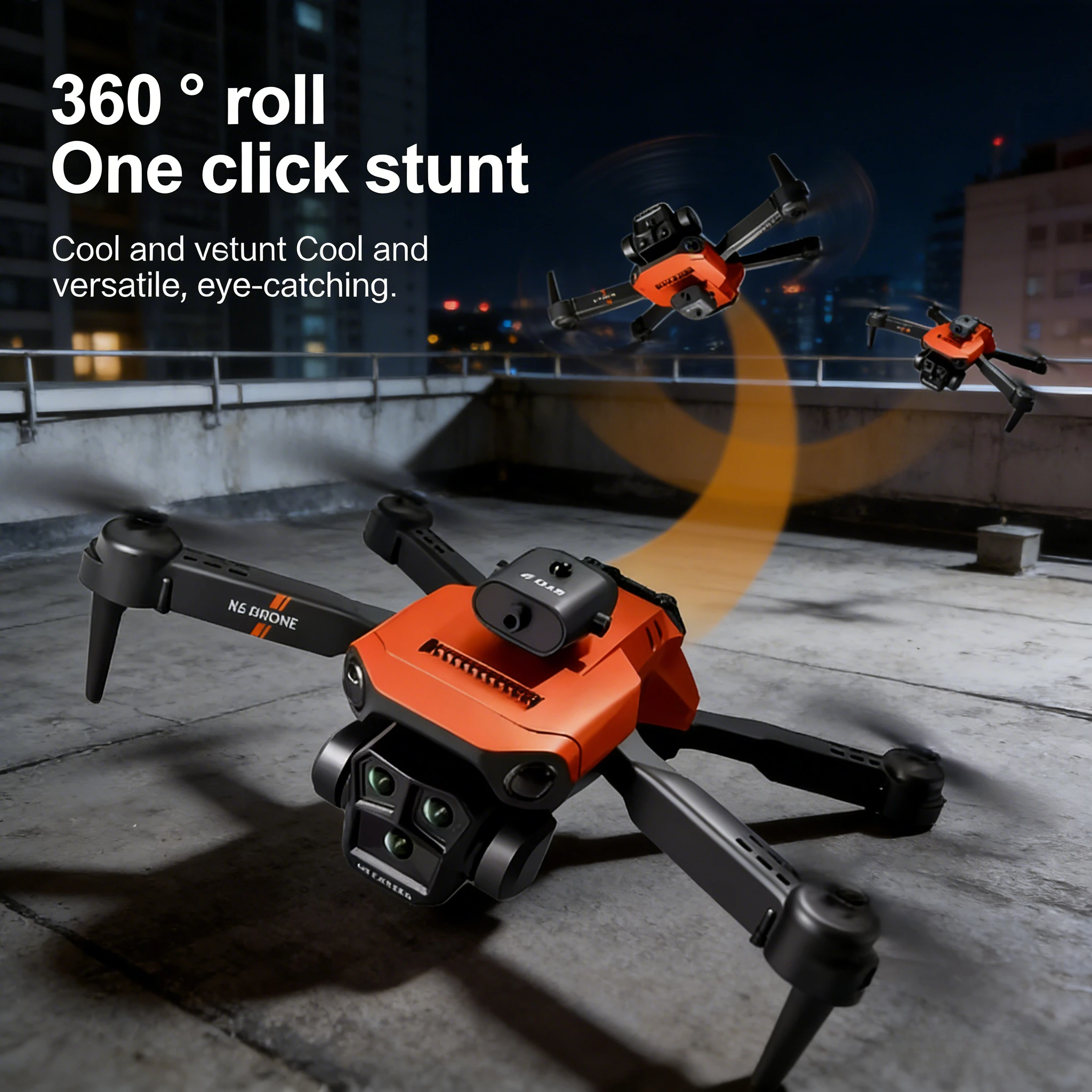 K19/K6 Max GPS FPV Drone | 8K Camera + Obstacle Avoidance | Foldable RC Quadrotor for All Ages