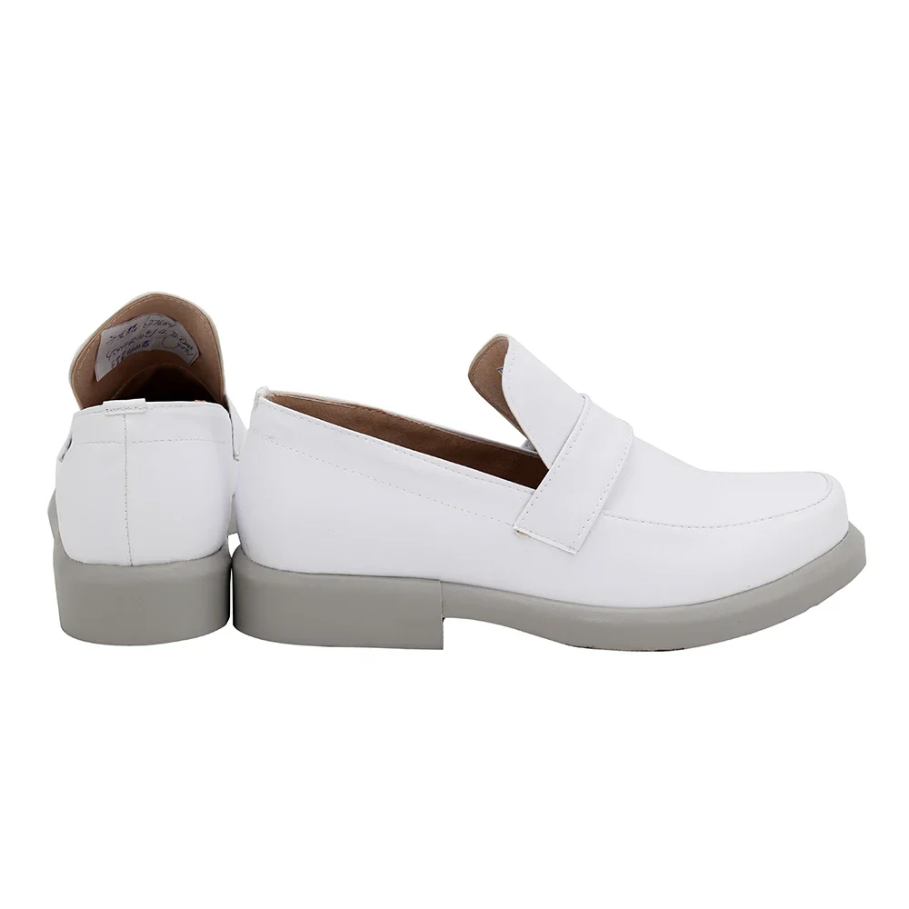 Bottes de cosplay Monkey D Garp, chaussures blanches, sur mesure, n'importe quelle taille