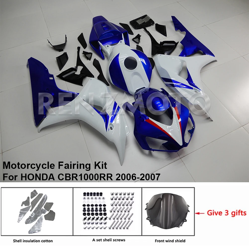 

H1007-107a Motorcycle Fairing Set Body Kit Plastic For HONDA CBR 1000 RR 2006-2007 Accessories ABS Injection Bodywork