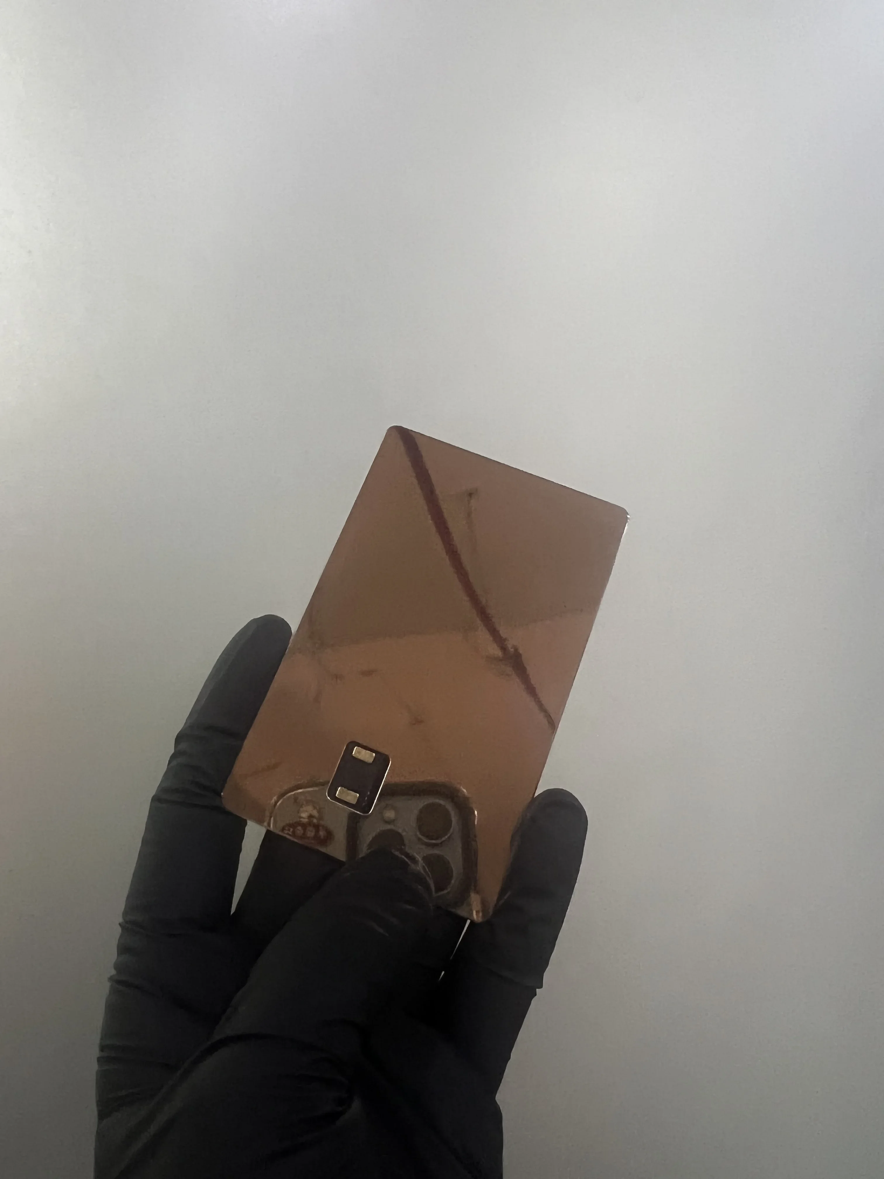 Custom Engraving Dual Interface Metal Credit Card With NFC Antenna Embedded for Payment