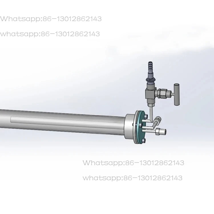 Direct sellingcustomerized vacuum sealing assembly flange for quartz tube furnaceDirect selling