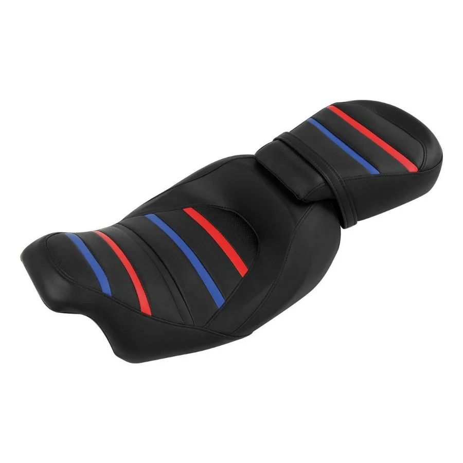 

Сиденье пассажирского сиденья водителя Two Up Rider подходит для Harley Road King 2009-2023