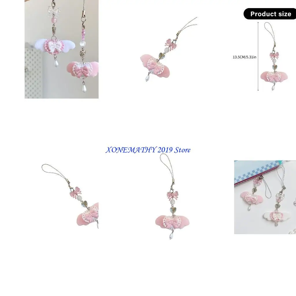 f42f-Прекрасная-телефона-ювелирные-изделия-нечеткие-ангель