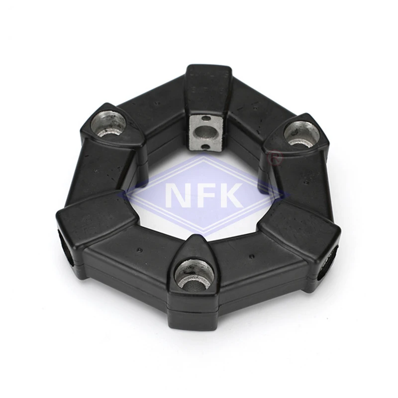 16A/16AS Aluminum Block+rubber Assembly Connection Rubber Engineering Machinery Equipment Coupling Damping